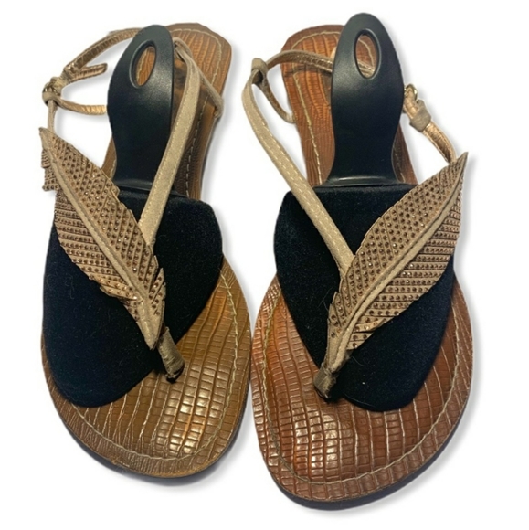 Carlos Santana Shoes - Carlos by Carlos Santana Bling Feather Sandals